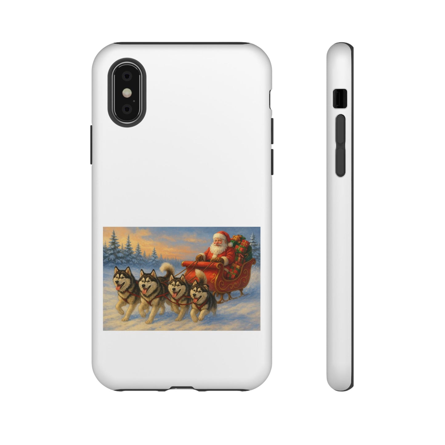 Dashing Through The Snow iPhone Case