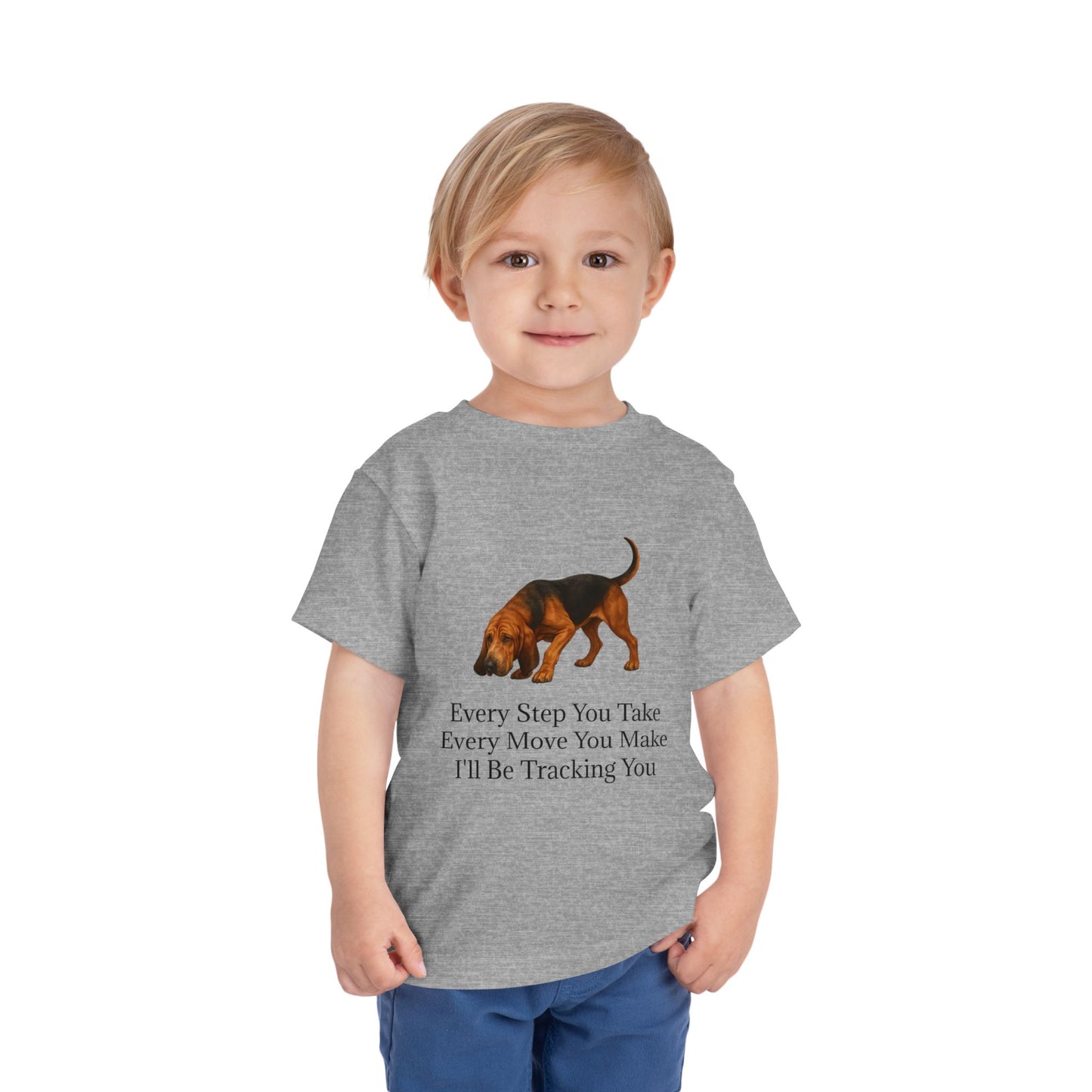 Tracking You Toddler Unisex Short Sleeve Crewneck Tee