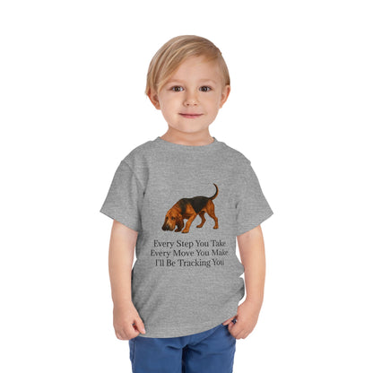 Tracking You Toddler Unisex Short Sleeve Crewneck Tee