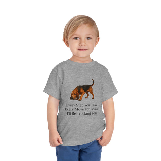 Tracking You Toddler Unisex Short Sleeve Crewneck Tee