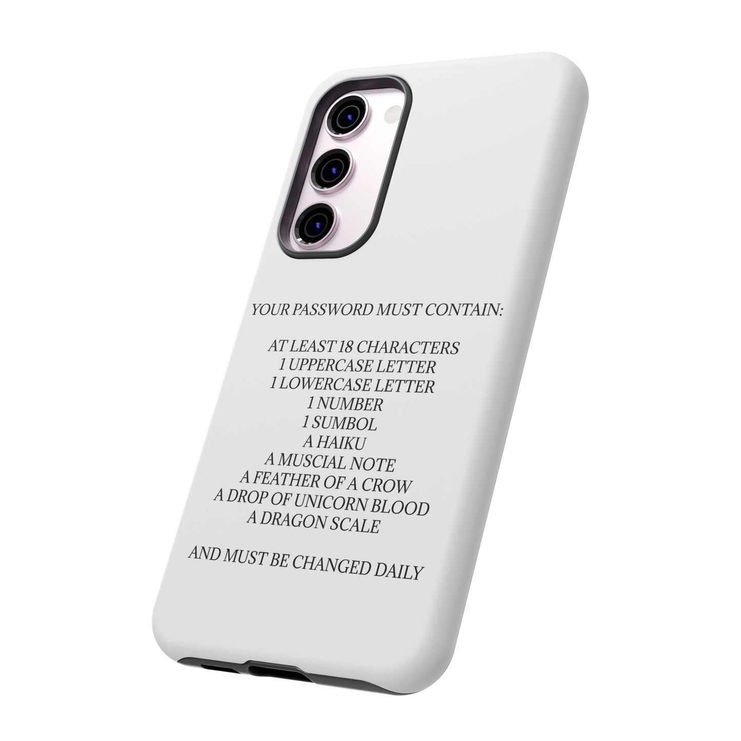 Password Samsung Case