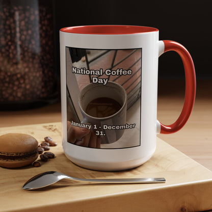 National Coffee Day 2-Tone Coffee Mug