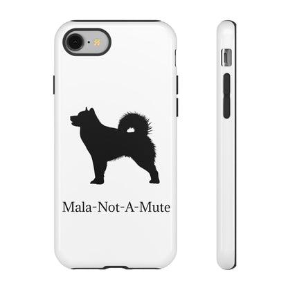 Mala-Not-A-Mute iPhone Case