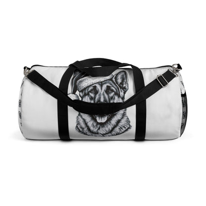 Santa Paws German Shepherd Duffel Bag