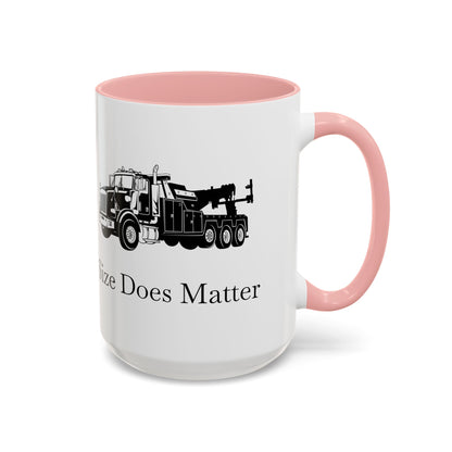 Size Does Matter 2-Tone Coffee Mug