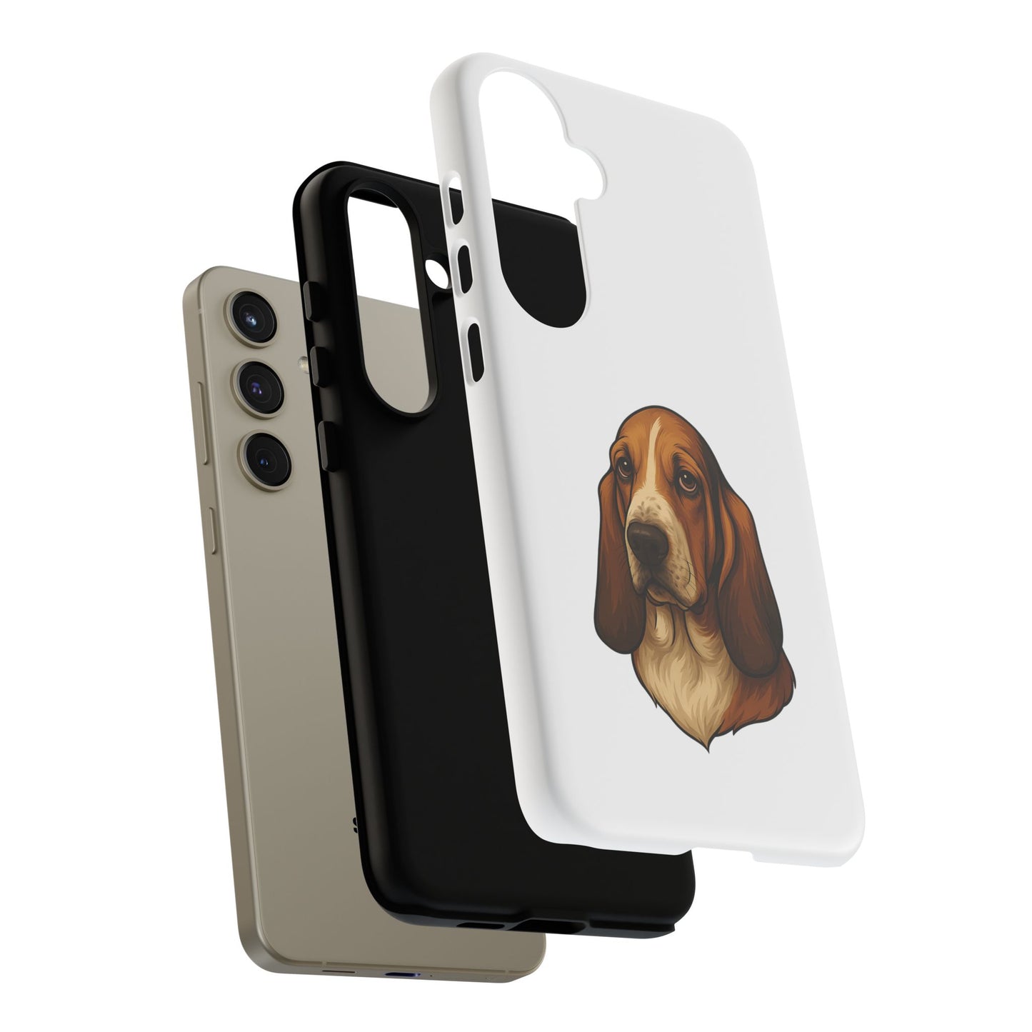 Basset Hound Head Samsung Case