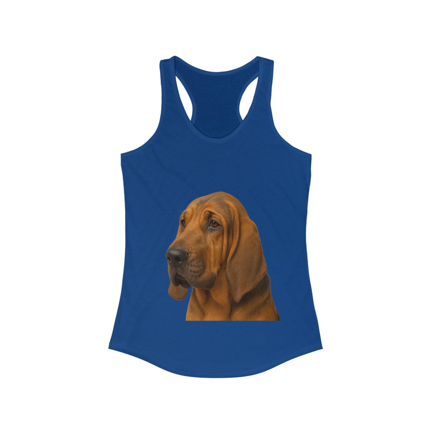 Bloodhound Head Women's Racerback Tank