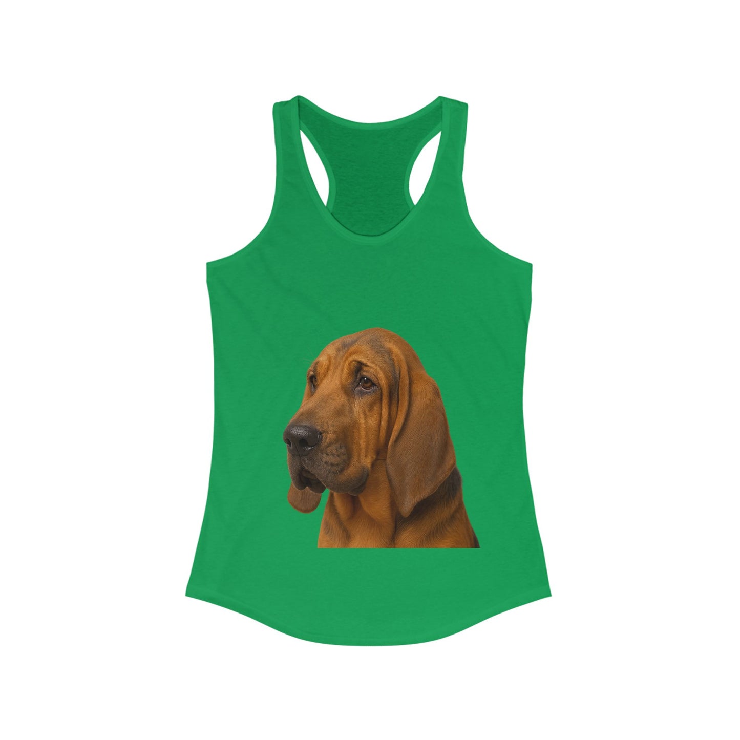 Bloodhound Head Women's Racerback Tank