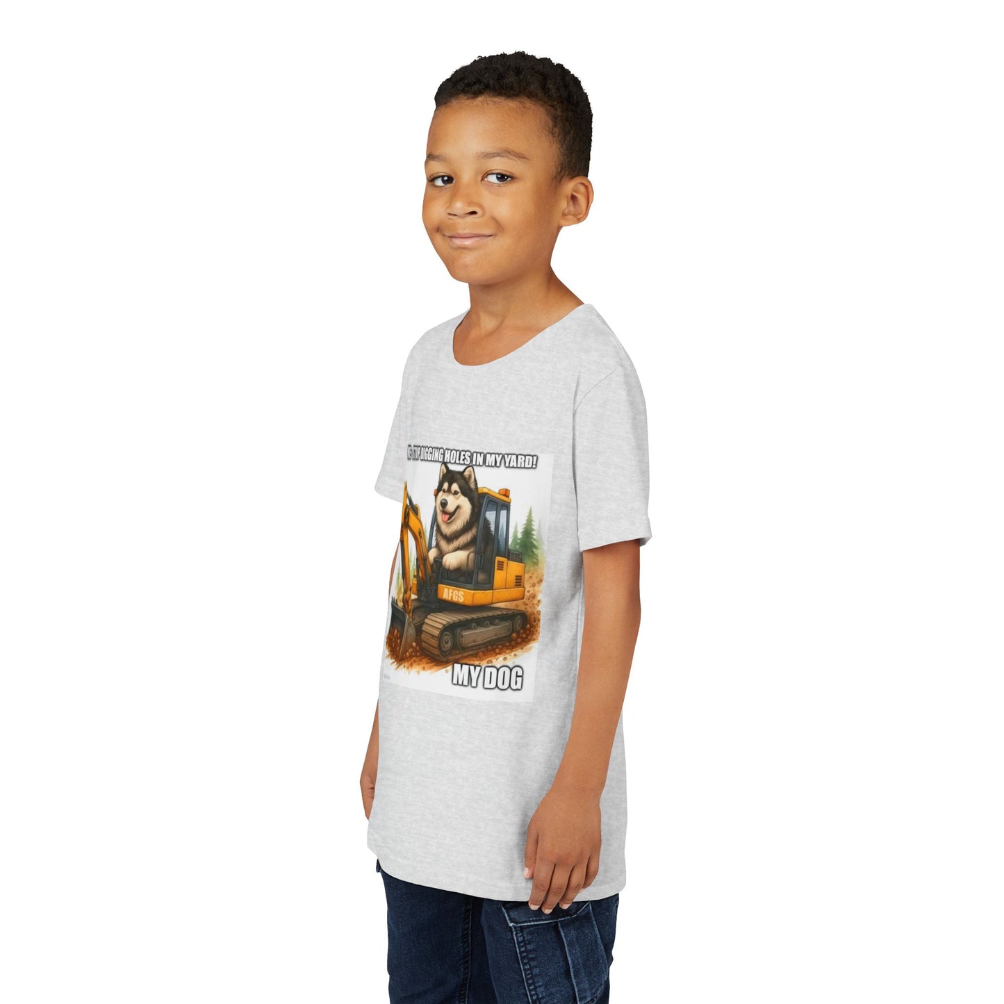 Digmaster Youth Unisex Short Sleeve Crewneck Tee