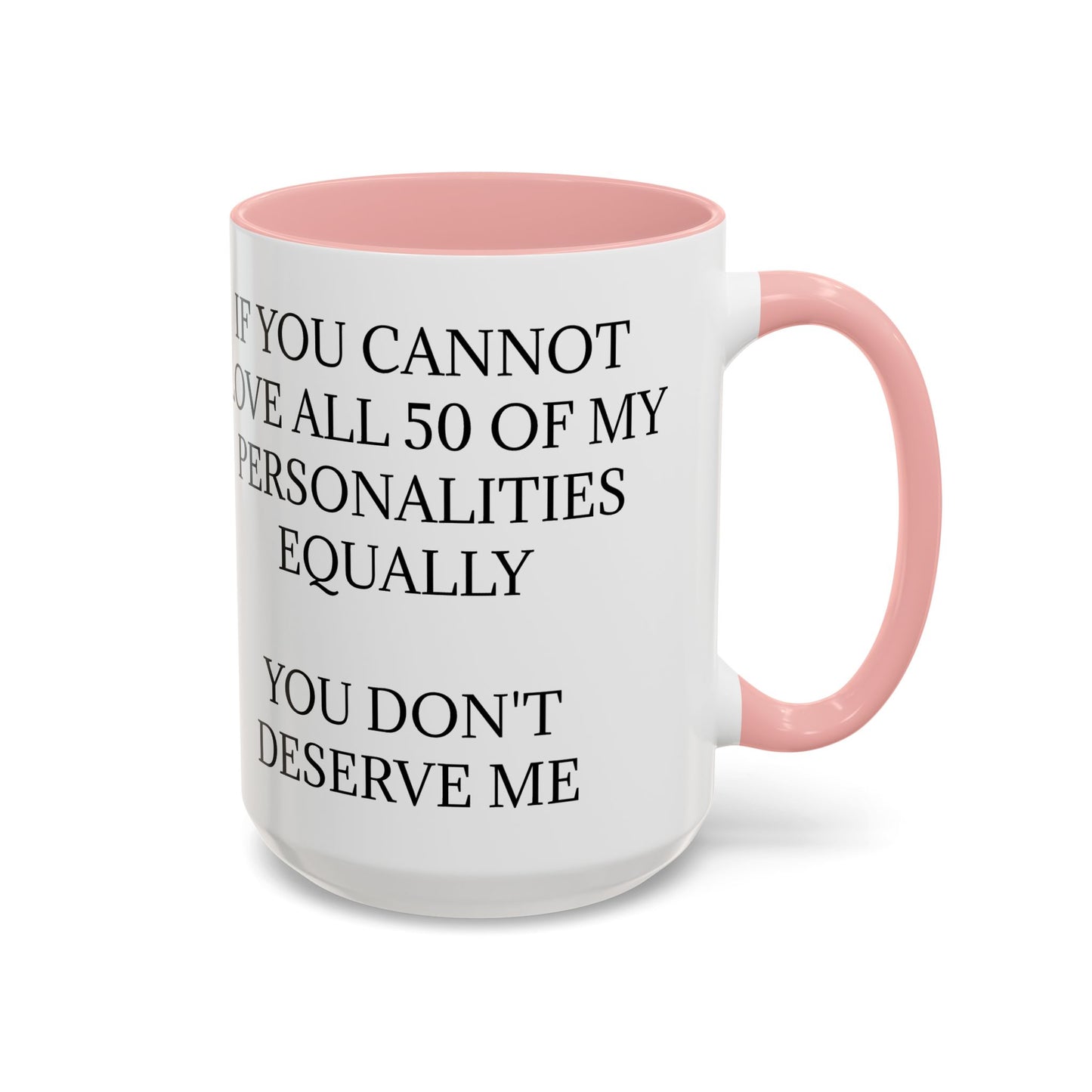 50 Personalities 2-Tone Coffee Mug