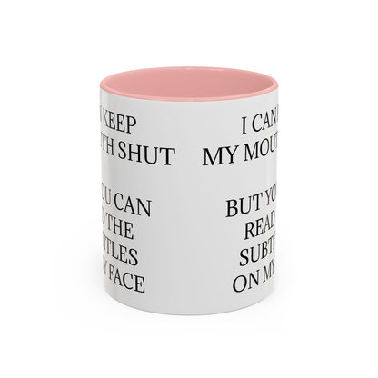 Subtitles 2-Tone Coffee Mug