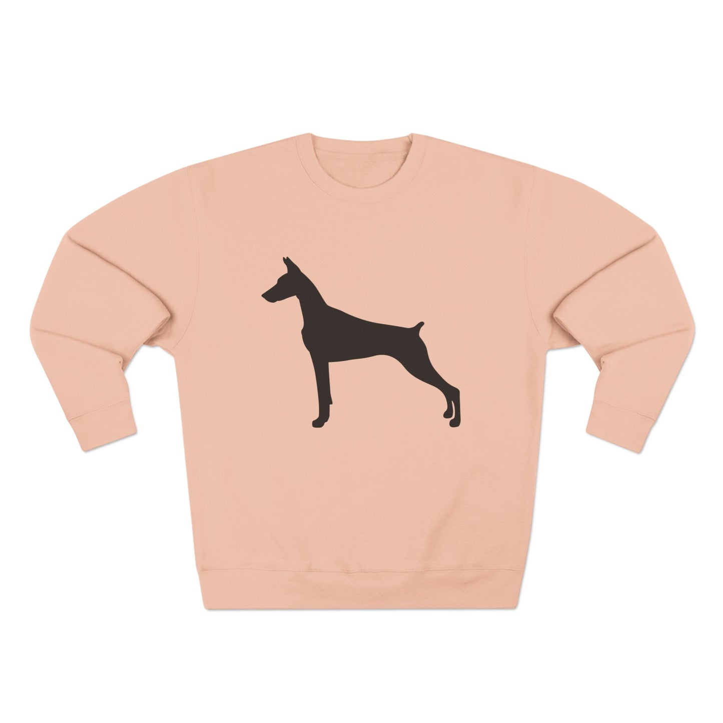 Doberman Silhouette Unisex Crewneck Sweatshirt