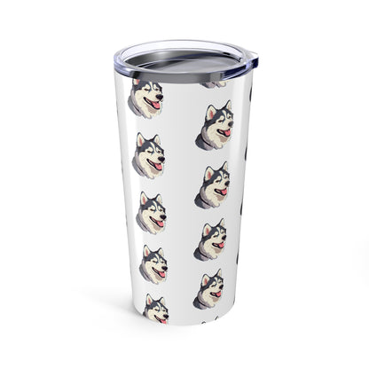 Malamute Head Tumbler