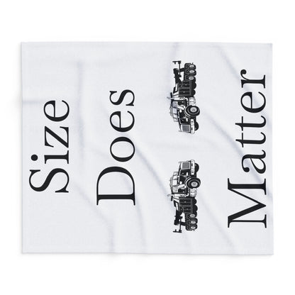 Size Does Matter Arctic Fleece Blanket