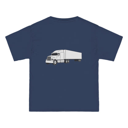 Semi Truck Men's Short-Sleeve Crewneck Tee