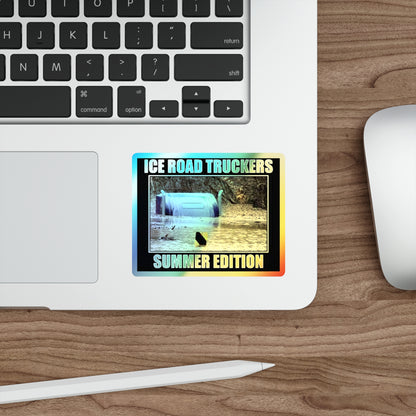 Ice Road Truckers Holographic Sticker