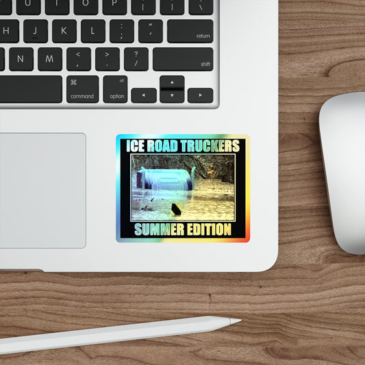 Ice Road Truckers Holographic Sticker