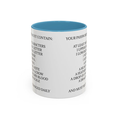 Password 2-Tone Coffee Mug