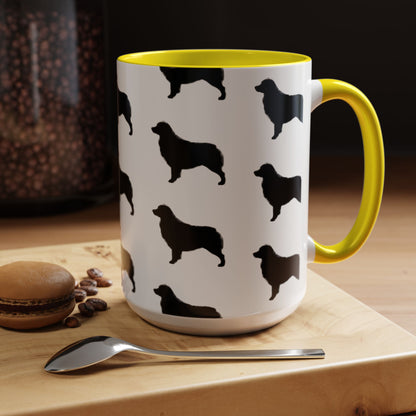 Aussie Silhouette 2-Tone Coffee Mug