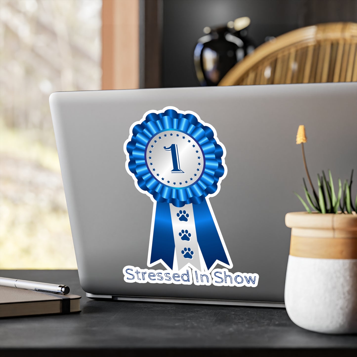 Stressed In Show Vinyl Decal