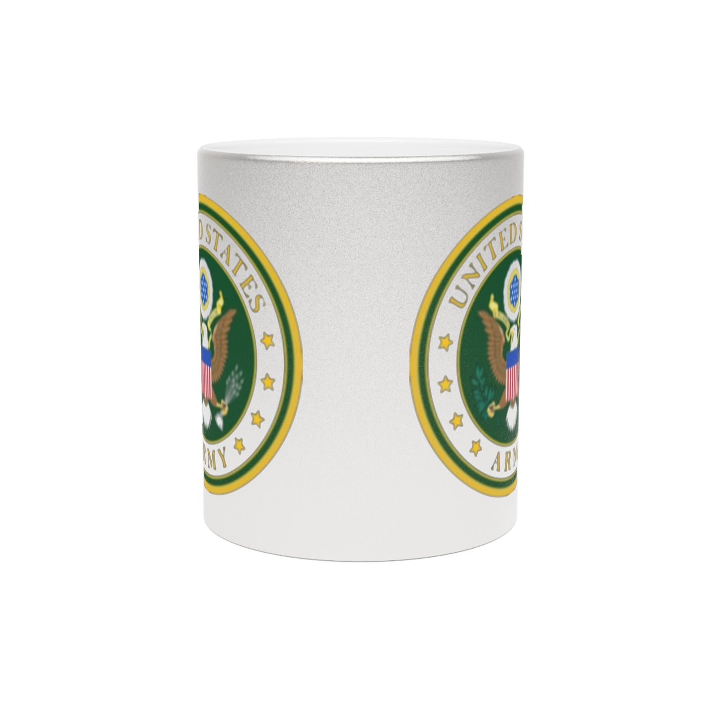 US Army Metallic Coffee Mug