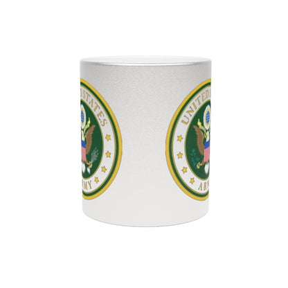 US Army Metallic Coffee Mug