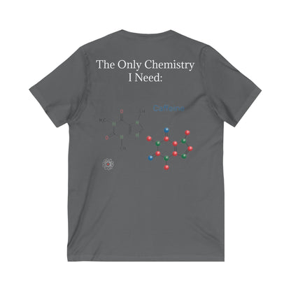 Chemistry Lesson Unisex Short Sleeve V-Neck Tee
