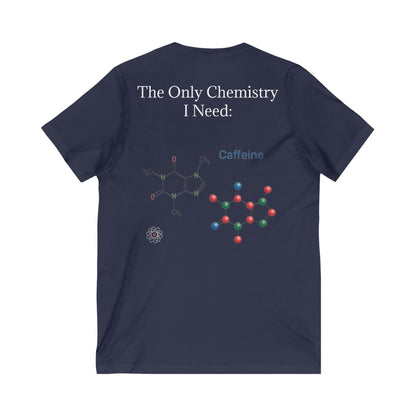 Chemistry Lesson Unisex Short Sleeve V-Neck Tee