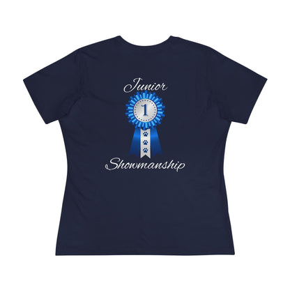 Junior Showmanship Women's Short Sleeve Crewneck Tee