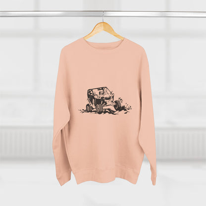Slingin' Mud Side By Side Unisex Crewneck Sweatshirt