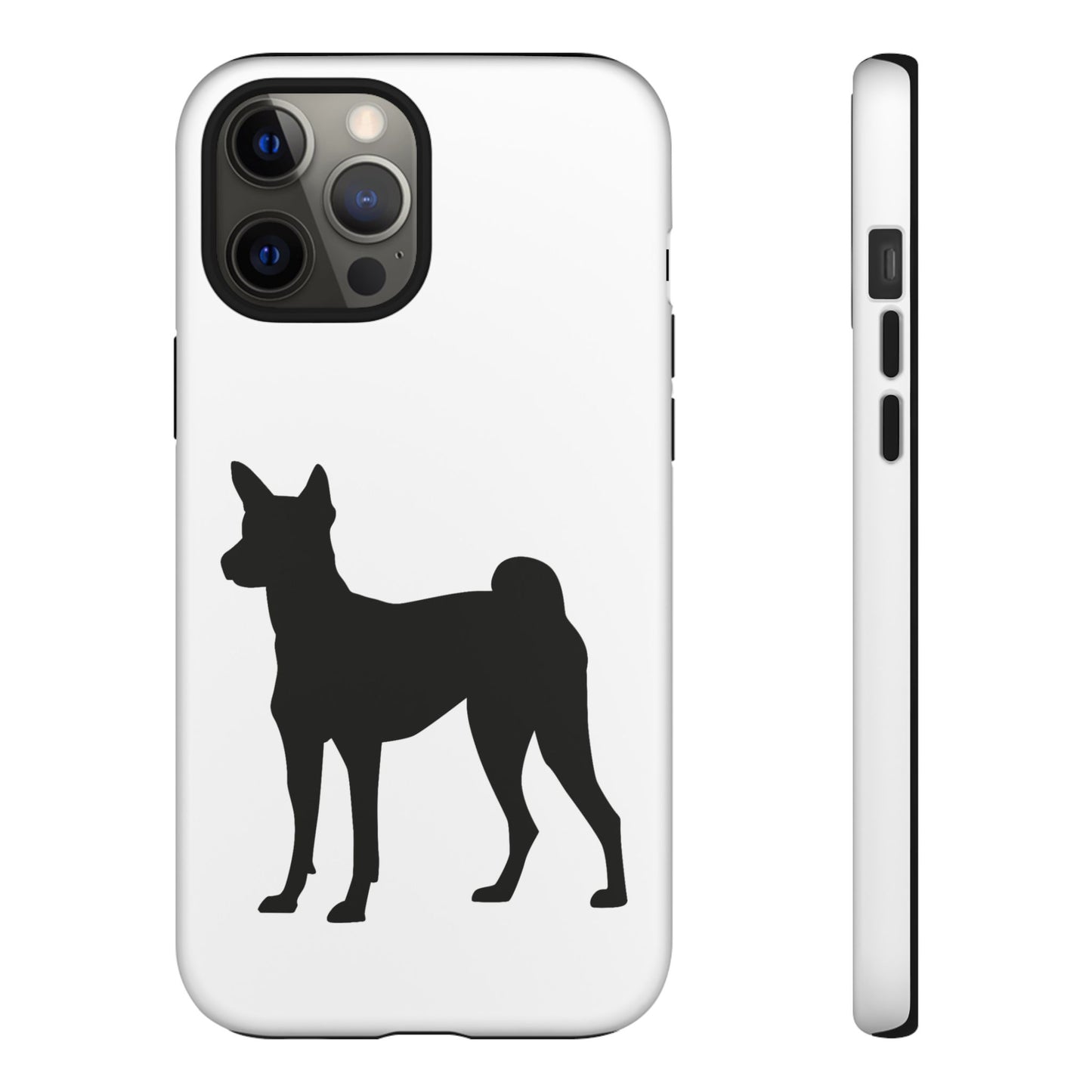 Basenji Silhouette iPhone Case