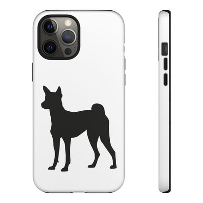 Basenji Silhouette iPhone Case