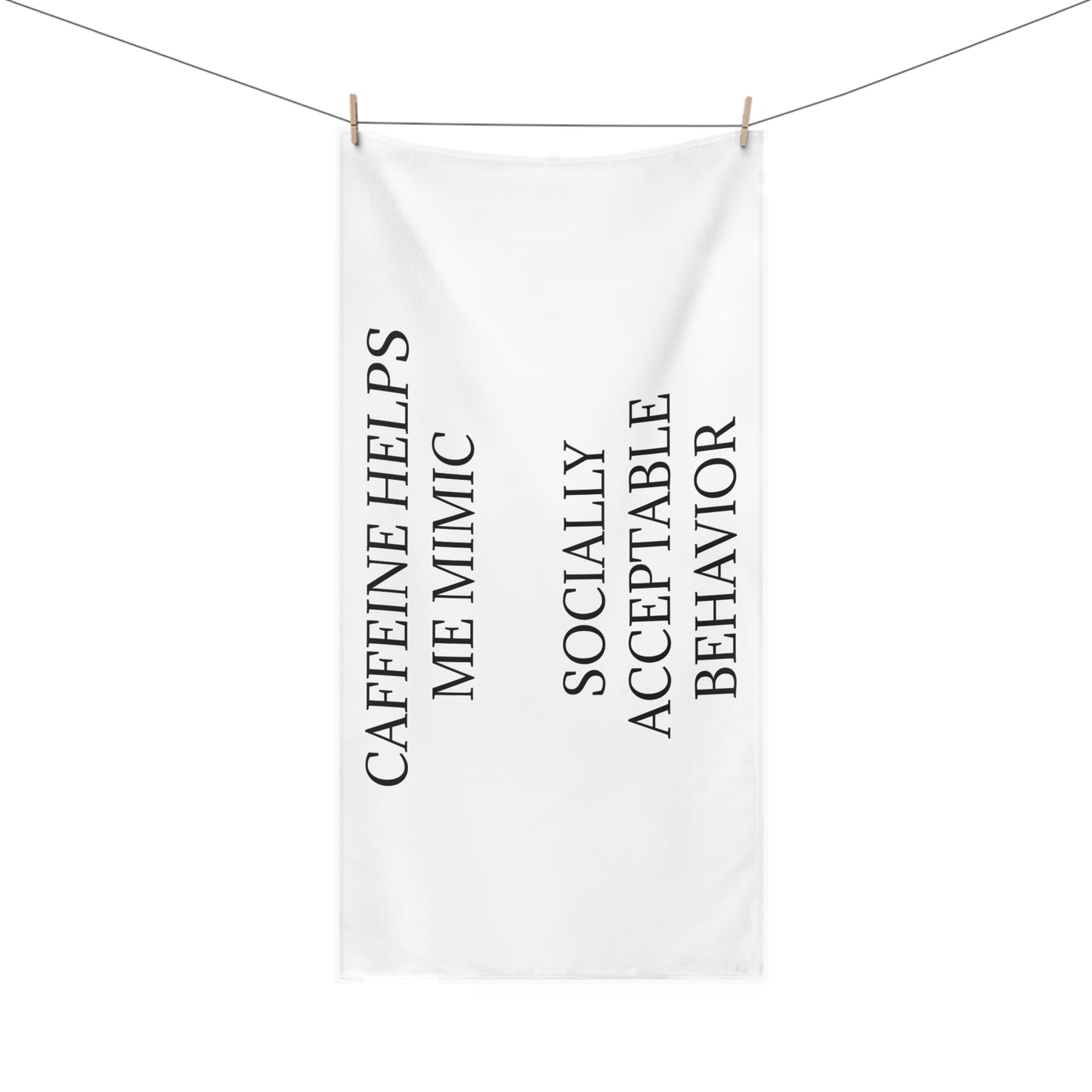 Socially Acceptable Mink-Cotton  Beach Towel
