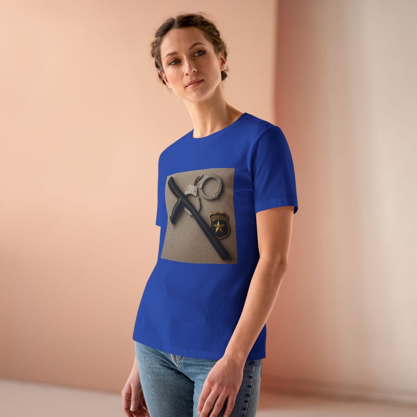 Law Enforcement Appreciation Women's Short Sleeve Crewneck Tee