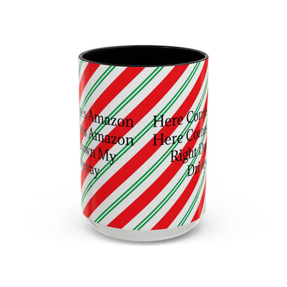 Here Comes Amazon 2-Tone Coffee Mug