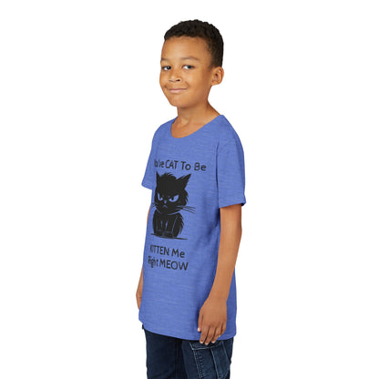 Kitten Me Youth Unisex Short Sleeve Crewneck Tee