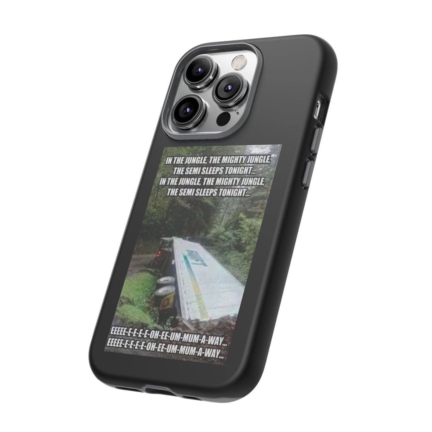 Semi Sleeps iPhone Case
