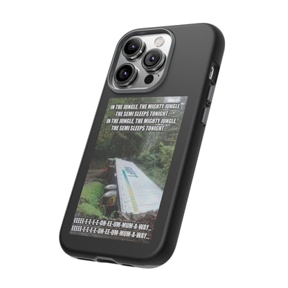 Semi Sleeps iPhone Case
