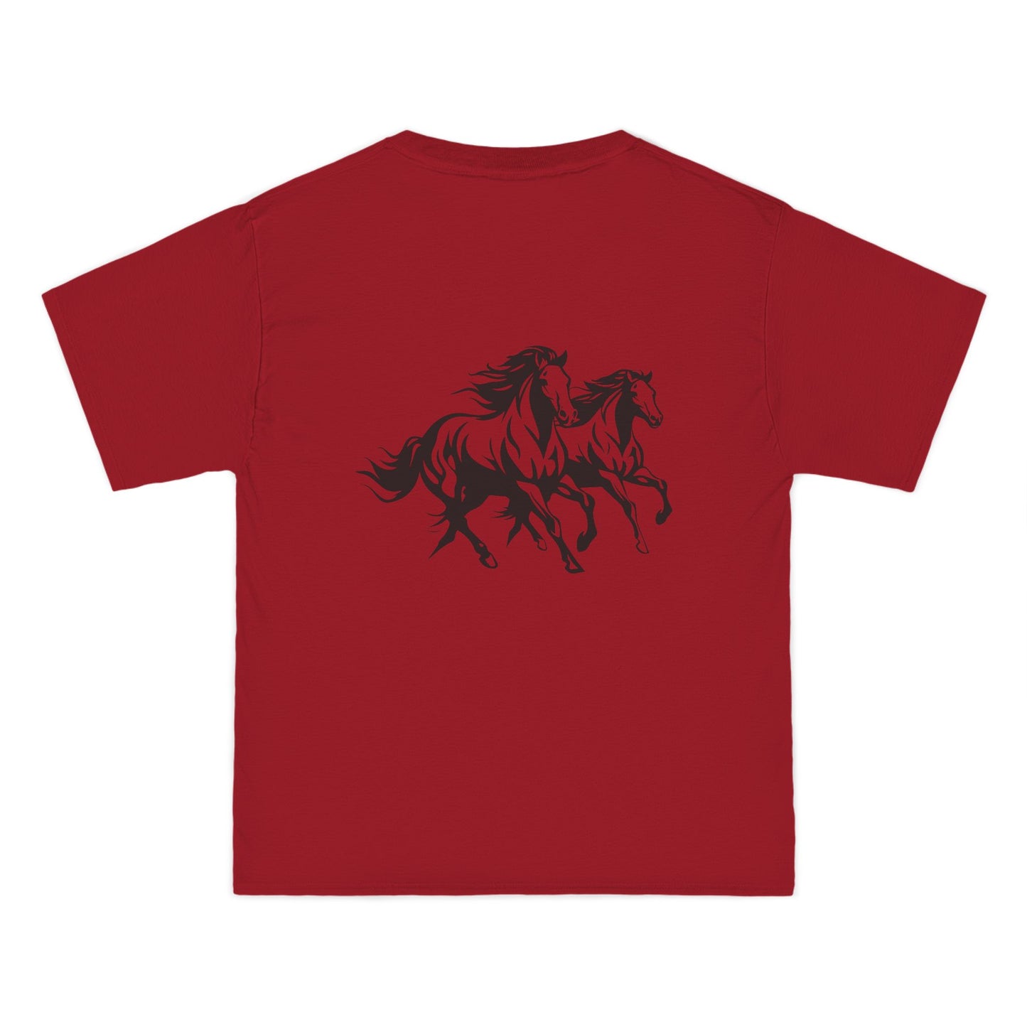 Horsin' Around Men's Short-Sleeve Crewneck Tee