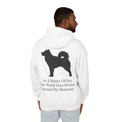 Matter Of Fact Malamute Unisex Lightweight Hoodie