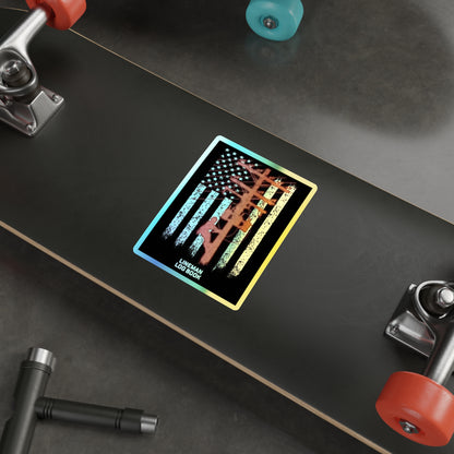 Lineman Holographic Sticker