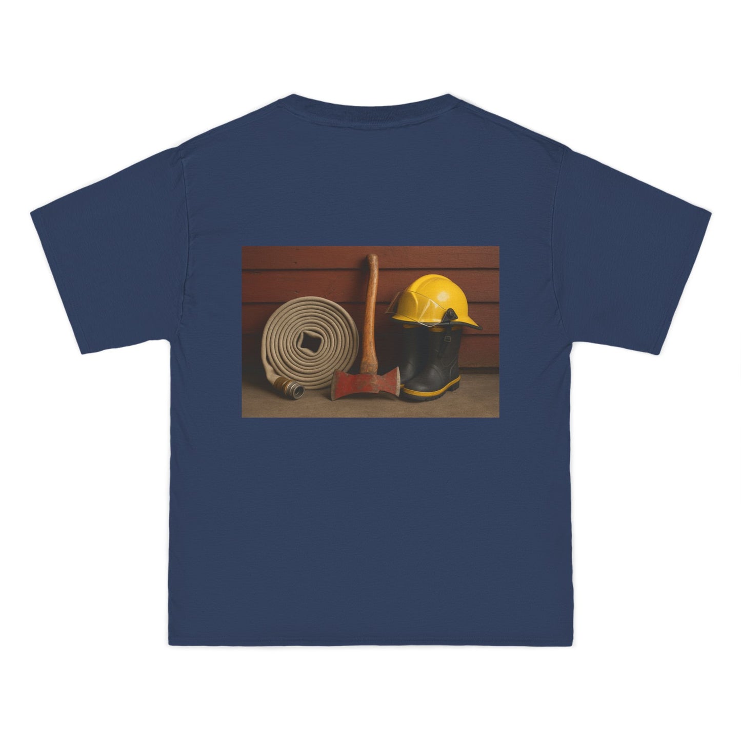 Fire/Rescue Appreciation Men's Short-Sleeve Crewneck Tee