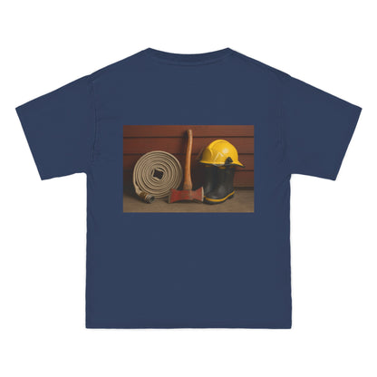 Fire/Rescue Appreciation Men's Short-Sleeve Crewneck Tee