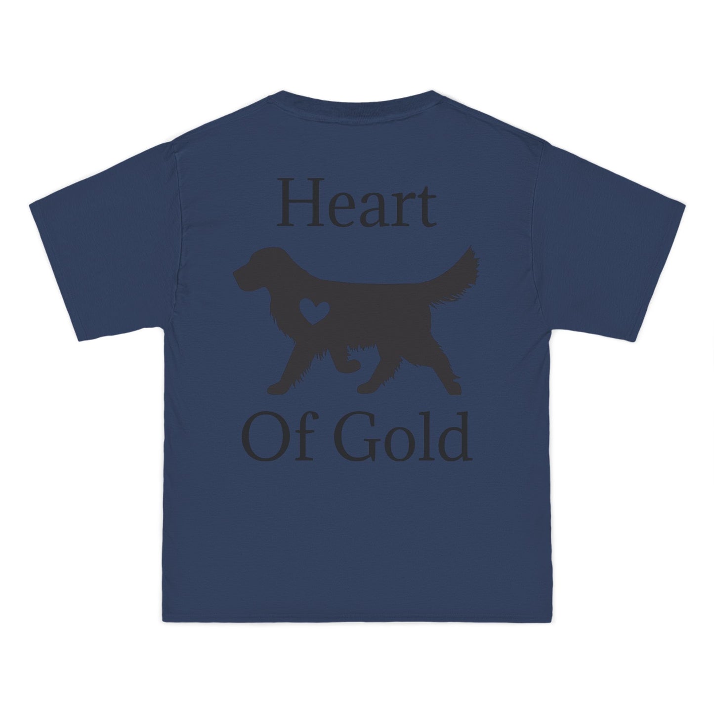 Heart Of Gold Men's Short-Sleeve Crewneck Tee