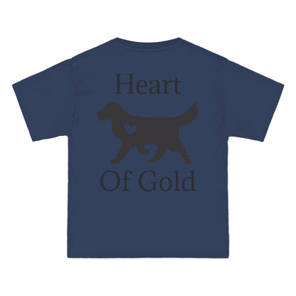 Heart Of Gold Men's Short-Sleeve Crewneck Tee