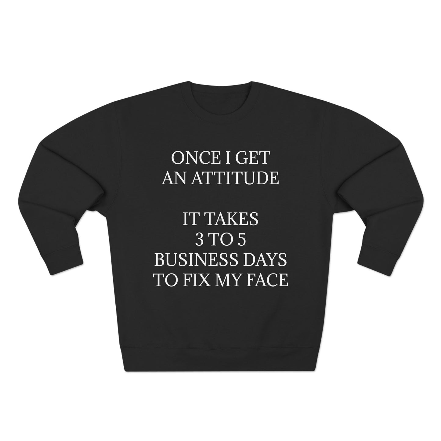 Fix My Face Unisex Crewneck Sweatshirt