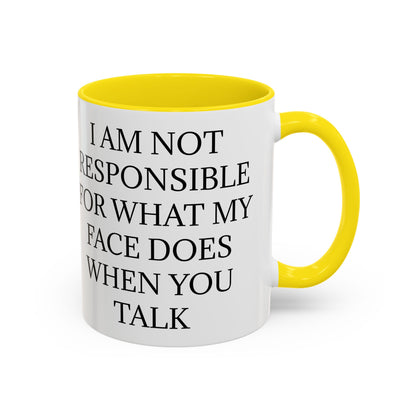 When You Talk 2-Tone Coffee Mug