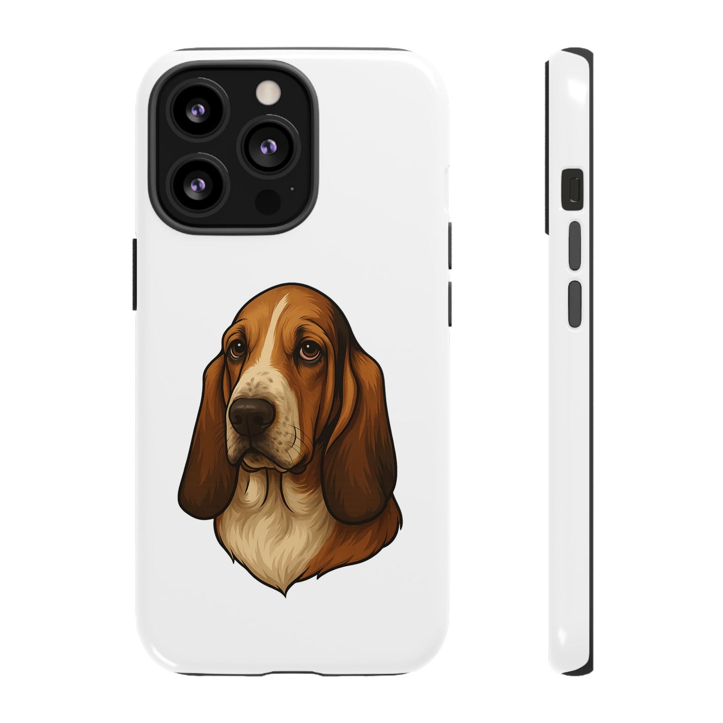 Basset Hound Head iPhone Case