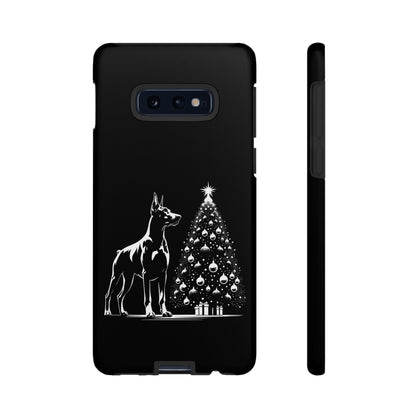 Doberman Christmas Tree Samsung Case