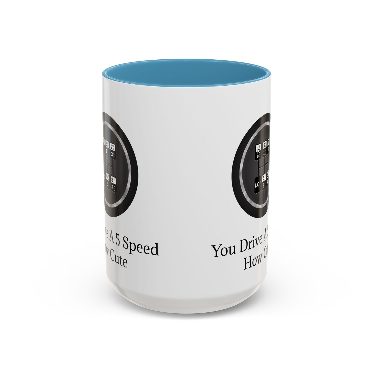 5 Speed How Cute 2-Tone Coffee Mug